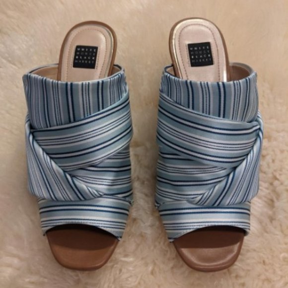 White House Black Market Matching Heels & Clutch - Picture 7 of 10